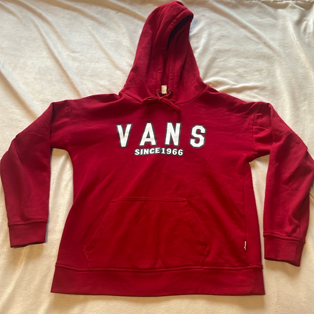 red hoodie